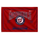 Washington Nationals House Flag Customized Ornate Border Red Best Selling
