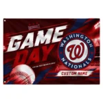 Washington Nationals House Flag Customized Tech Panels Red Best Selling