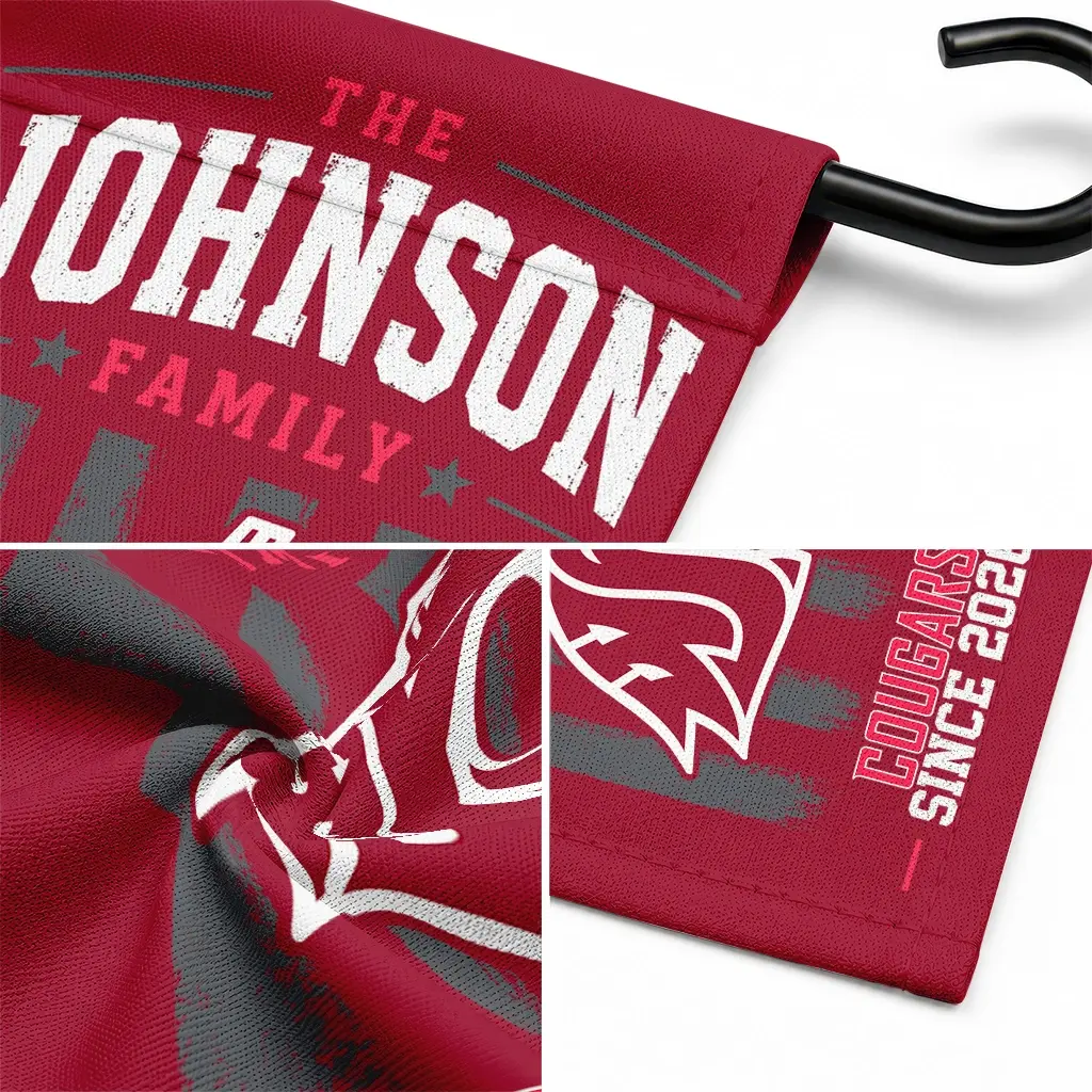 Washington State Cougars Garden Flag Custom Distressed Stripes Crimson Latest Model Washington State Cougars Garden Flag Custom Distressed Stripes Crimson Latest Model