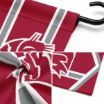Washington State Cougars Garden Flag Customized Chevron Stripes Crimson Best Selling