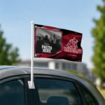Washington State Cougars House Flag Custom Framed Photo Crimson Black Best Selling