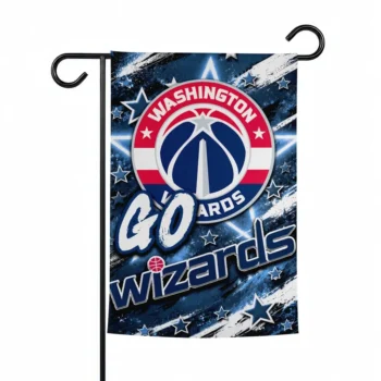 Washington Wizards Garden Flag Customized Glowing Star Blue Best Selling