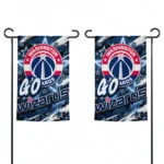 Washington Wizards Garden Flag Customized Glowing Star Blue Best Selling