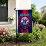 Washington Wizards Garden Flag Personalized Laurel Wreath Blue Best Selling
