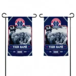 Washington Wizards Garden Flag Personalized Photo Frame Blue Best Selling