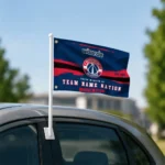 Washington Wizards House Flag Custom Brushed Streaks Blue Best Selling