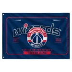 Washington Wizards House Flag Custom Ornate Border Blue Best Selling