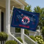 Washington Wizards House Flag Custom Ornate Border Blue Best Selling