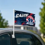 Washington Wizards House Flag Customized Energy Brushstrokes Blue Best Selling