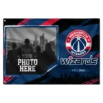 Washington Wizards House Flag Personalized Framed Photo Blue Black Best Selling