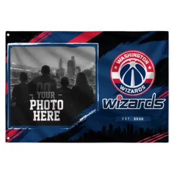 Washington Wizards House Flag Personalized Framed Photo Blue Black Best Selling
