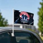 Washington Wizards House Flag Personalized Speed Slashes Blue Best Selling
