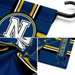 West Virginia Mountaineers Garden Flag Customized Circle Medallion Blue Best Selling