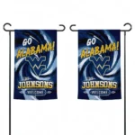West Virginia Mountaineers Garden Flag Personalized Swirl Vortex Blue Best Selling