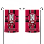 Western Kentucky Hilltoppers Garden Flag Custom Circle Medallion Red Best Selling
