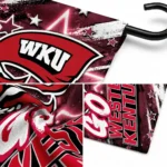 Western Kentucky Hilltoppers Garden Flag Customized Glowing Star Red Best Selling