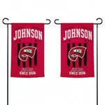Western Kentucky Hilltoppers Garden Flag Personalized Distressed Stripes Red Best Selling
