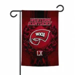 Western Kentucky Hilltoppers Garden Flag Personalized Laurel Wreath Red Best Selling