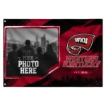 Western Kentucky Hilltoppers House Flag Personalized Framed Photo Red Black Best Selling