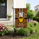 Western Michigan Broncos Garden Flag Customized Circle Medallion Brown Best Selling