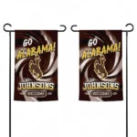 Wyoming Cowboys Garden Flag Custom Swirl Vortex Brown Best Selling